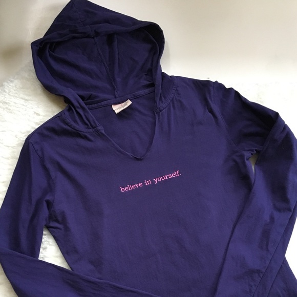 Inspiration Wear hooded long sleeve tee shirt S - Picture 1 of 5